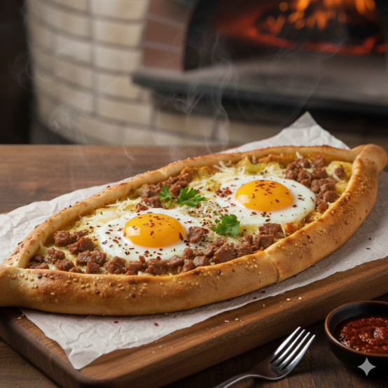 Kavurma Kaşarlı Yumurtalı